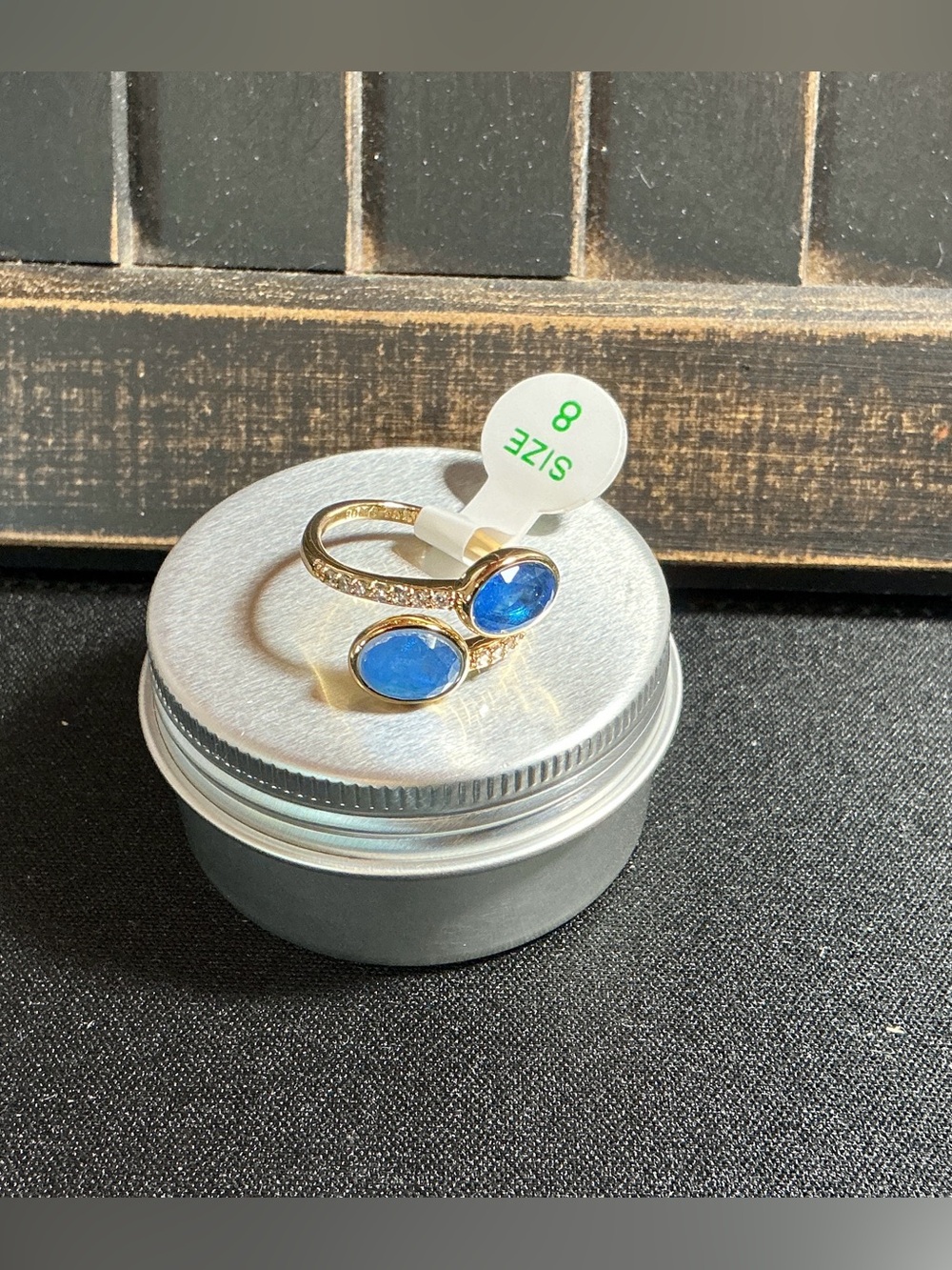 Bomb Party Ring “She’s Got Momentum” Size 8 Gold